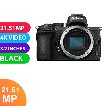 New Nikon Z50 Mirrorless Digital Camera Body Only (1 YEAR AU WARRANTY + PRIORITY DELIVERY)