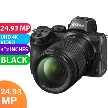 New Nikon Z5 Kit (24-200 F4-6.3 VR) Camera (1 YEAR AU WARRANTY + PRIORITY DELIVERY)