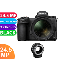 New Nikon Z6 II Mirrorless Digital Camera with 24-70mm f/4 Lens and FTZ Adapter Kit (FREE INSURANCE + 1 YEAR AUSTRALIAN WARRANTY