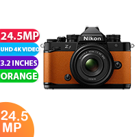 New Nikon Z f Mirrorless Camera (Sunset Orange) with 40mm f/2 Lens (1 YEAR AU WARRANTY + PRIORITY DELIVERY)