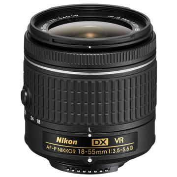New Nikon AF-P DX NIKKOR 18-55mm f/3.5-5.6G VR Lens Black (1 YEAR AU WARRANTY + PRIORITY DELIVERY)