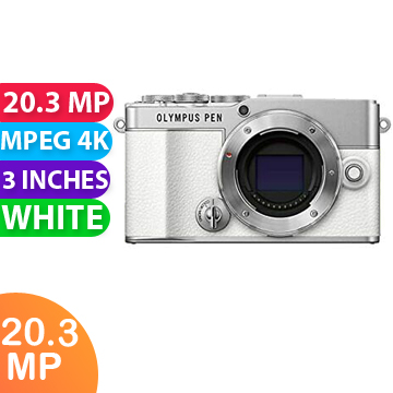 New Olympus PEN E-P7 Body Only White (1 YEAR AU WARRANTY + PRIORITY DELIVERY)