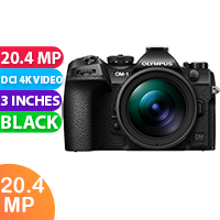 New OM SYSTEM OM-1 Mirrorless Camera with 12-40mm f/2.8 PRO II Lens (1 YEAR AU WARRANTY + PRIORITY DELIVERY)