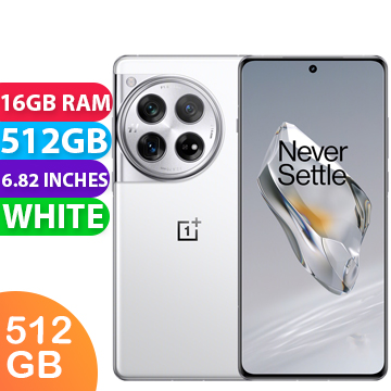 New OnePlus 12 5G 16GB RAM 512GB White (1 YEAR AU WARRANTY + PRIORITY DELIVERY)