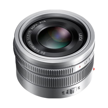 New Panasonic Leica DG SUMMILUX 15mm/F1.7 ASPH Silver Lens (1 YEAR AU WARRANTY + PRIORITY DELIVERY)