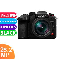 New Panasonic Lumix GH6 Mirrorless Camera with 12-60mm f/2.8-4 Lens (FREE INSURANCE + 1 YEAR AUSTRALIAN WARRANTY)