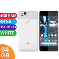 Google Pixel 2 (64GB, White) - Grade (Excellent)