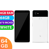 Google Pixel 2 XL (64GB, White) - Grade (Excellent)