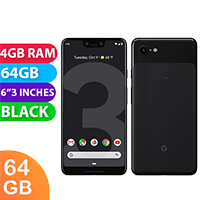 Google Pixel 3XL (64GB, Black) - Grade (Excellent)