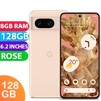 New Google Pixel 8 5G 8GB RAM 128GB Rose (1 YEAR AU WARRANTY + PRIORITY DELIVERY)