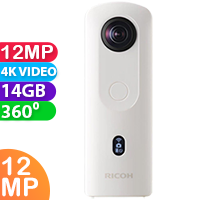 New Ricoh THETA SC2 4K 360 Spherical Camera (White) (1 YEAR AU WARRANTY + PRIORITY DELIVERY)