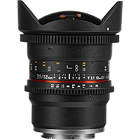 New Samyang 12mm T3.1 VDSLR ED AS NCS Fisheye (Sony A) (1 YEAR AU WARRANTY + PRIORITY DELIVERY)