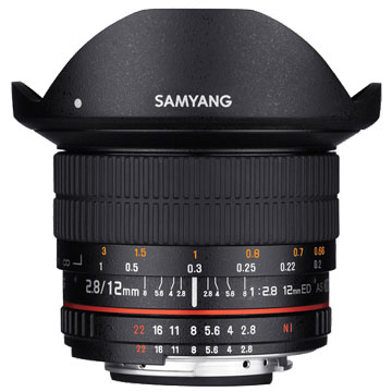 New Samyang 12mm f/2.8 ED AS NCS Fish-eye Lens for Nikon (1 YEAR AU WARRANTY + PRIORITY DELIVERY)