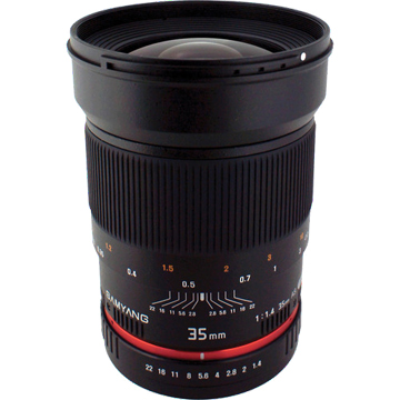 New Samyang AE 35mm f/1.4 AS UMC Lens For Nikon (1 YEAR AU WARRANTY + PRIORITY DELIVERY)