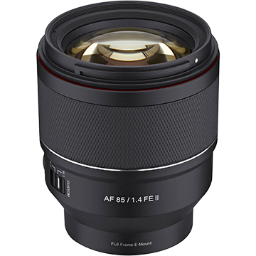 New Samyang AF 85mm f/1.4 FE II Lens for Sony E (1 YEAR AU WARRANTY + PRIORITY DELIVERY)