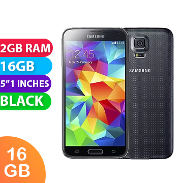 Samsung Galaxy S5 Australian Stock (16GB, Black) As New