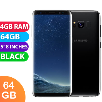 Samsung Galaxy S8 Australian Stock (64GB, Black) - Grade (Excellent)