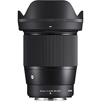 New Sigma 16mm f/1.4 DC DN Contemporary Lens (Nikon Z) (1 YEAR AU WARRANTY + PRIORITY DELIVERY)