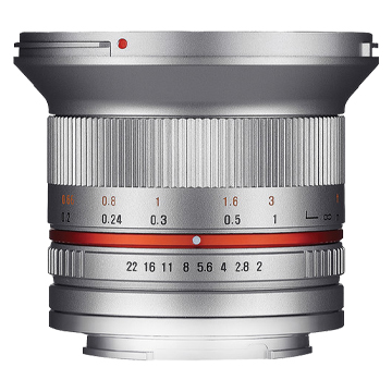 New Samyang 12mm f/2.0 NCS CS Silver Lens for Fujifilm X (1 YEAR AU WARRANTY + PRIORITY DELIVERY)