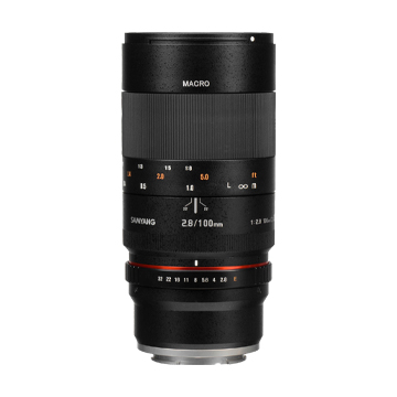 New Samyang 100mm F2.8 ED UMC Macro Lens for Sony E (1 YEAR AU WARRANTY + PRIORITY DELIVERY)