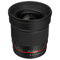 New Samyang 16mm f/2.0 ED AS UMC CS Lens for Canon (1 YEAR AU WARRANTY + PRIORITY DELIVERY)