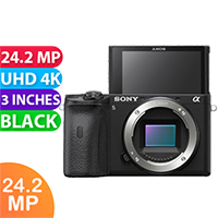 New Sony Alpha A6600 Body Digital SLR Camera Black (FREE INSURANCE + 1 YEAR AUSTRALIAN WARRANTY)