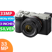 New Sony a7C II Mirrorless Camera with 28-60mm Lens (Silver) (1 YEAR AU WARRANTY + PRIORITY DELIVERY)