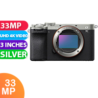 New Sony Alpha 7C Mark II Mirrorless Full Frame Camera Silver (1 YEAR AU WARRANTY + PRIORITY DELIVERY)