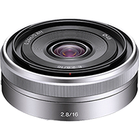 New Sony E 16mm f/2.8 (NEX) Lens (1 YEAR AU WARRANTY + PRIORITY DELIVERY)