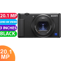New Sony ZV-1 Digital Camera (Black) (FREE INSURANCE + 1 YEAR AUSTRALIAN WARRANTY)