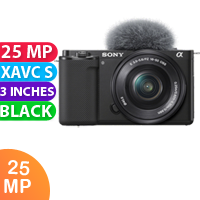 New Sony ZV-E10 Mirrorless Camera with 16-50mm Lens Black (FREE INSURANCE + 1 YEAR AUSTRALIAN WARRANTY)