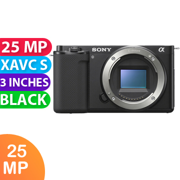 New Sony ZV-E10 Mirrorless Camera Body Only Black (1 YEAR AU WARRANTY + PRIORITY DELIVERY)
