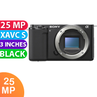 New Sony ZV-E10 Mirrorless Camera With Kit Box Black (FREE INSURANCE + 1 YEAR AUSTRALIAN WARRANTY)