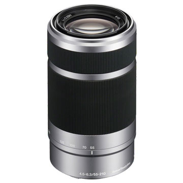 New Sony E 55-210mm F4.5-6.3 OSS Silver Lens (1 YEAR AU WARRANTY + PRIORITY DELIVERY)