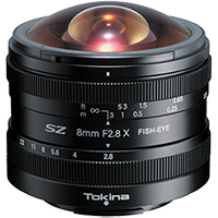 New Tokina SZ 8mm f/2.8 Fisheye Lens for FUJIFILM X (1 YEAR AU WARRANTY + PRIORITY DELIVERY)