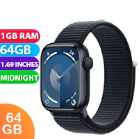 New Apple Watch Series 9 GPS MR8Y3 41mm Midnight (FREE INSURANCE + 1 YEAR AUSTRALIAN WARRANTY)