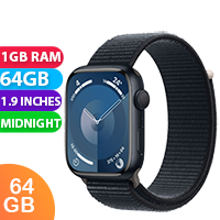 New Apple Watch Series 9 GPS MR9C3 45mm Midnight (1 YEAR AU WARRANTY + PRIORITY DELIVERY)