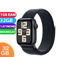 New Apple Watch Series SE (2023) GPS MRE03 40mm Midnight (1 YEAR AU WARRANTY + PRIORITY DELIVERY)
