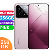 New Xiaomi 14 Dual SIM 5G 8GB RAM 256GB Pink (1 YEAR AU WARRANTY + PRIORITY DELIVERY)