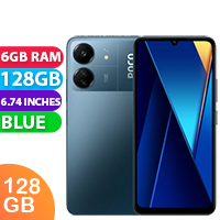 New Xiaomi Poco C65 Dual SIM 6GB RAM 128GB Blue (1 YEAR AU WARRANTY + PRIORITY DELIVERY)