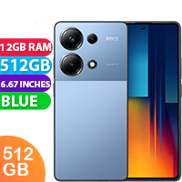New Xiaomi Poco M6 Pro Dual SIM 12GB RAM 512GB Blue (1 YEAR AU WARRANTY + PRIORITY DELIVERY)