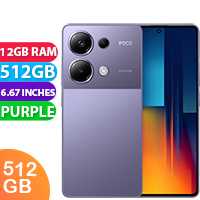 New Xiaomi Poco M6 Pro Dual SIM 12GB RAM 512GB Purple (1 YEAR AU WARRANTY + PRIORITY DELIVERY)