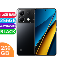 New Xiaomi Poco X6 Dual SIM 5G 12GB RAM 256GB Black (FREE INSURANCE + 1 YEAR AUSTRALIAN WARRANTY)