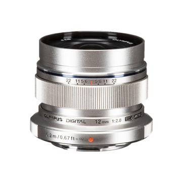 New Olympus M.ZUIKO DIGITAL ED 12mm f2.0 Lens Silver (1 YEAR AU WARRANTY + PRIORITY DELIVERY)