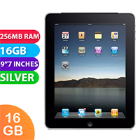 Apple iPad 1 16GB Wifi Silver - Grade (Excellent)