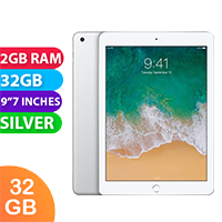 Apple iPad 5 9.7-inch Cellular (32GB, Silver) Australian Stock - As New