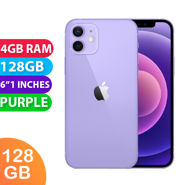 Apple iPhone 12 5G (128GB, Purple) Australian Stock - Refurbished (Excellent)