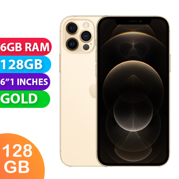 Apple iPhone 12 Pro 5G (128GB, Gold) - As New