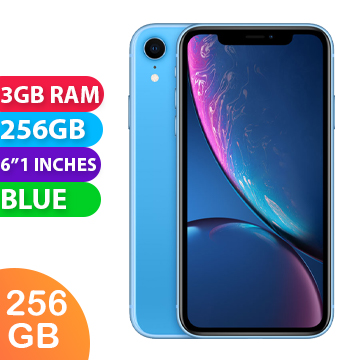 Apple iPhone XR (256GB, Blue) - As New