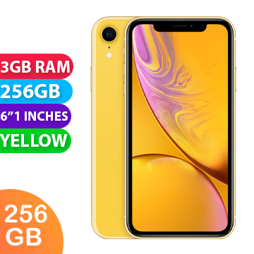 Apple iPhone XR (256GB, Yellow) - As New
